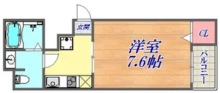 サントル花隈【4階】の間取り