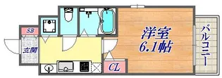 プレサンス神戸西スパークリング【9階】の間取り