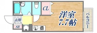 セジュール摩耶Ⅱ【2階】の間取り