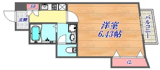 アネスト神戸西元町【7階】の間取り