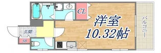 ライオンズマンション神戸元町第2【15階】の間取り
