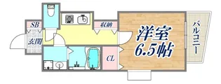 エステムコート神戸西【4階】の間取り