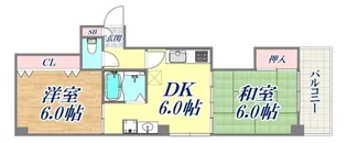 KOBEニューコーワビル【4階】の間取り