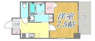 メインステージ須磨【4階】の間取り