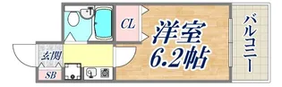 レジデンス長田【2階】の間取り