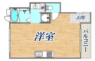 For nest 旭が丘【2階】の間取り