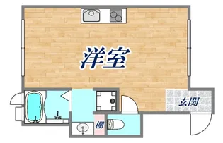 For nest 旭が丘【1階】の間取り