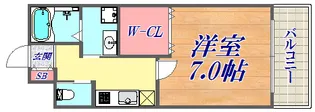 ワコーレヴィータ神戸グランパルク【1階】の間取り