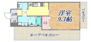 ロアール神戸住吉【4階】の間取り