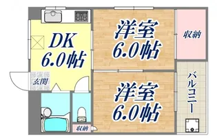 ブリード神戸壱番館【3階】の間取り