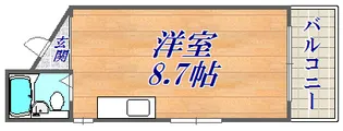 IN神戸【4階】の間取り