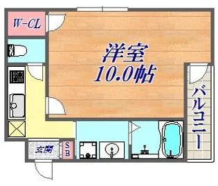 フジパレス小河通2番館【2階】の間取り