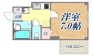 ヴィラ篠原【3階】の間取り