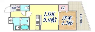 リノスタイル神戸下山手【7階】の間取り