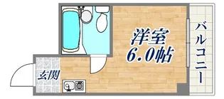 カサベラ花隈【7階】の間取り