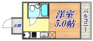 ラ・レジダンス・ド・エリール【10階】の間取り