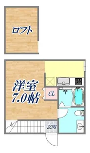 REGULUS KONAN YAMATE【1階】の間取り