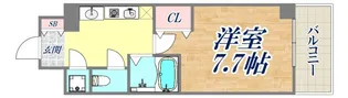 ステーションコートノース【8階】の間取り
