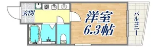 ノベラ海岸通【7階】の間取り