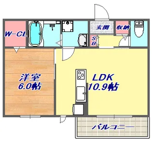兵庫県神戸市東灘区森南町3丁目【タウンハウス】の間取り