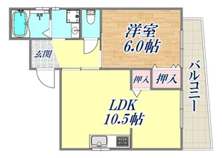 TMハイツ深江【3階】の間取り