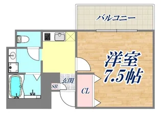 ルミエール下條【2階】の間取り