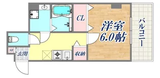 ラムール六甲山ノ手【1階】の間取り