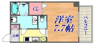 レジデンス神戸レガーロ【8階】の間取り