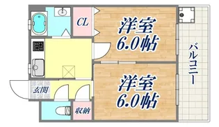 脇浜マンション【3階】の間取り