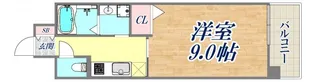 エトワール・フィクス【9階】の間取り