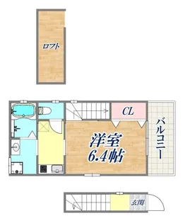 アーム新長田【2階】の間取り