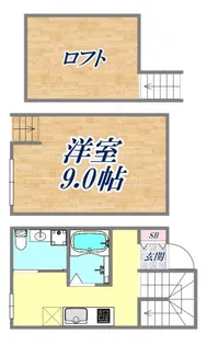 フェリーチェ神戸【1階】の間取り