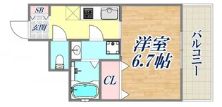 ワンゴークレスト【3階】の間取り