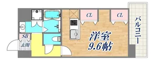 KAISEI新神戸第2WEST【11階】の間取り