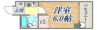 シャルムメゾン春日野道【1階】の間取り