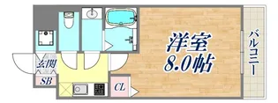 1Kの間取り画像