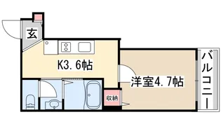 ビアンカ元町【2階】の間取り