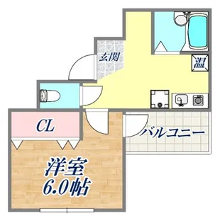 ハーバーズコート【4階】の間取り