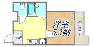 シティコート二宮【6階】の間取り