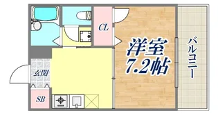 ルミエール岡本【2階】の間取り