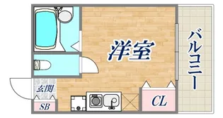 サンシャイン王子【1階】の間取り