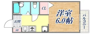 甲南ハイツ【1階】の間取り