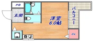 1Rの間取り画像