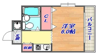 ダンディライオン灘【9階】の間取り