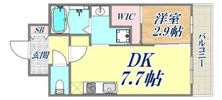 セレニテ神戸ミラクノール【2階】の間取り