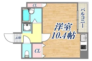 ハーバーウエスト神戸【3階】の間取り