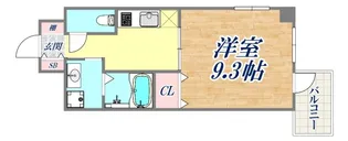 サンビレッジ布引【1階】の間取り