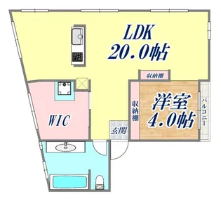 萬泰ビル【6階】の間取り