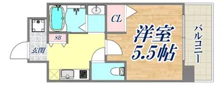 スプランディッド元町山手【4階】の間取り