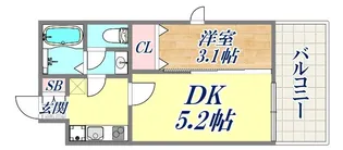 BASE青木【1階】の間取り